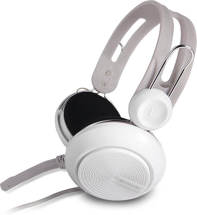 canyon simple usb 耳机带外置麦克风白色(cne-chsu1w)